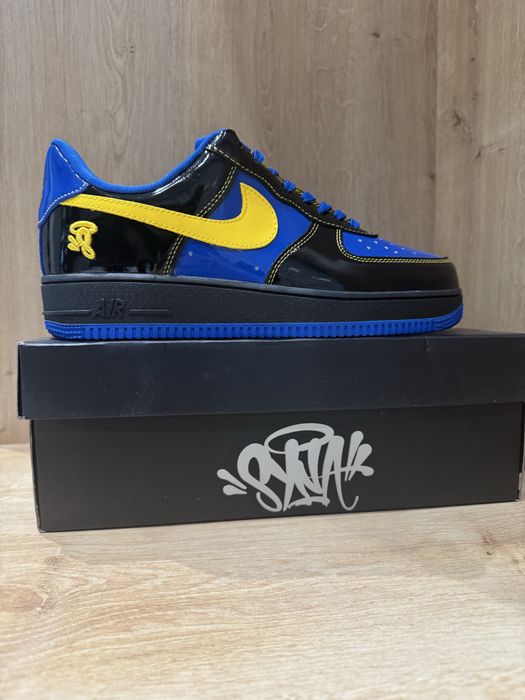 Syna World x Air Force 1 Blue/Black/Yellow