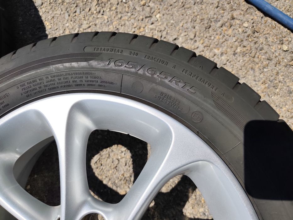 185/60/15" 166/65/15" 4бр Dunlop sport blue response, dot2315,7mm