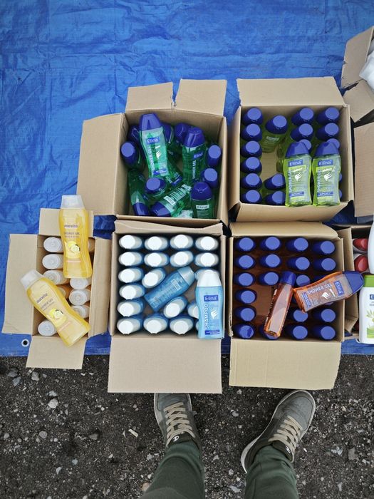 Душ гел шампоан крем