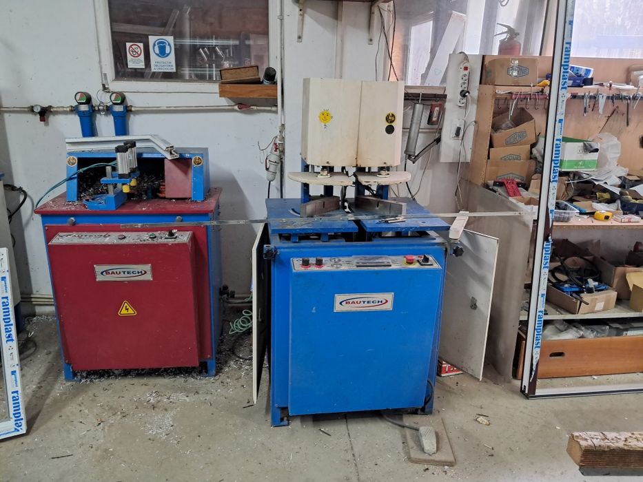 Vand sau inchiriez utilaje linie tamplarie PVC