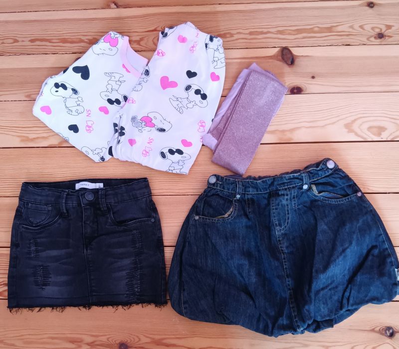 Ски екип и др.дрешки  р-р 5-6г./116см.