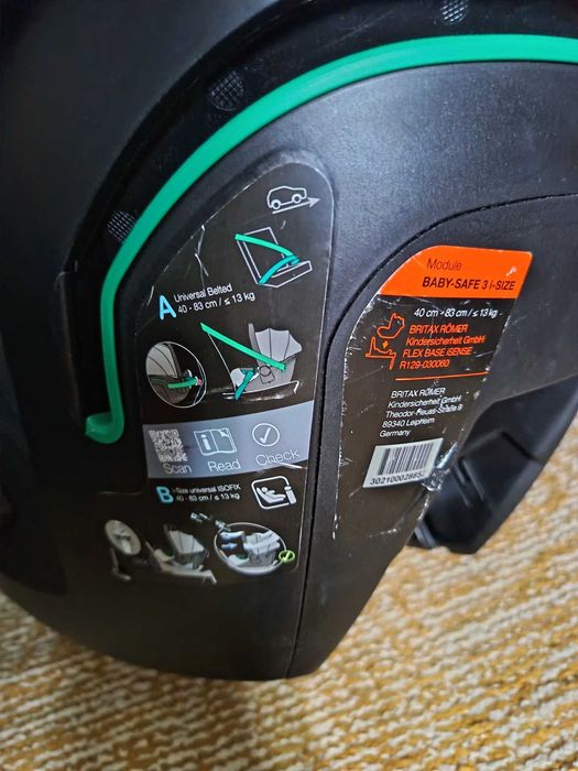 Britax Römer Baby-Safe 3 i-Size столче/кошница 0-13 кг