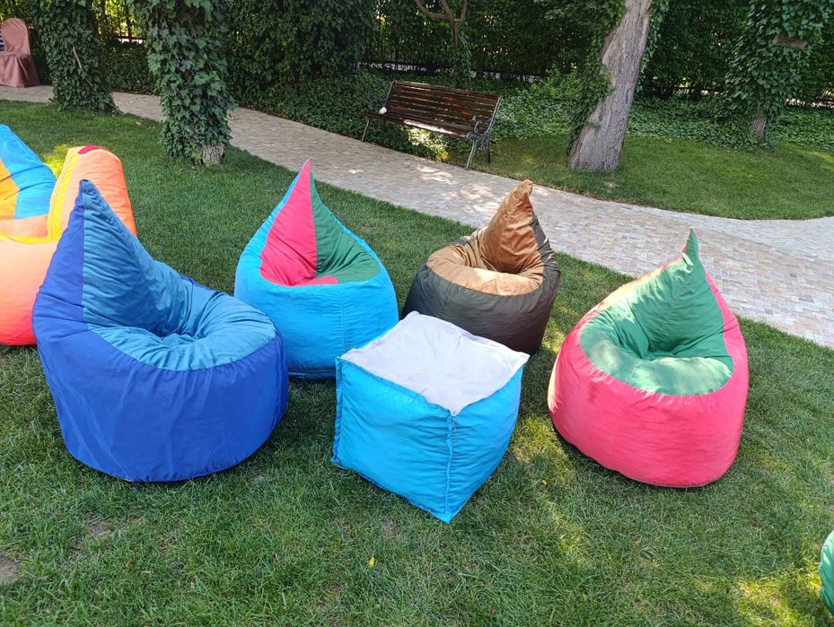 Бин бег. Кресло груша. Бин Бен. Пуфик. Подушки. Кресло  мяч
