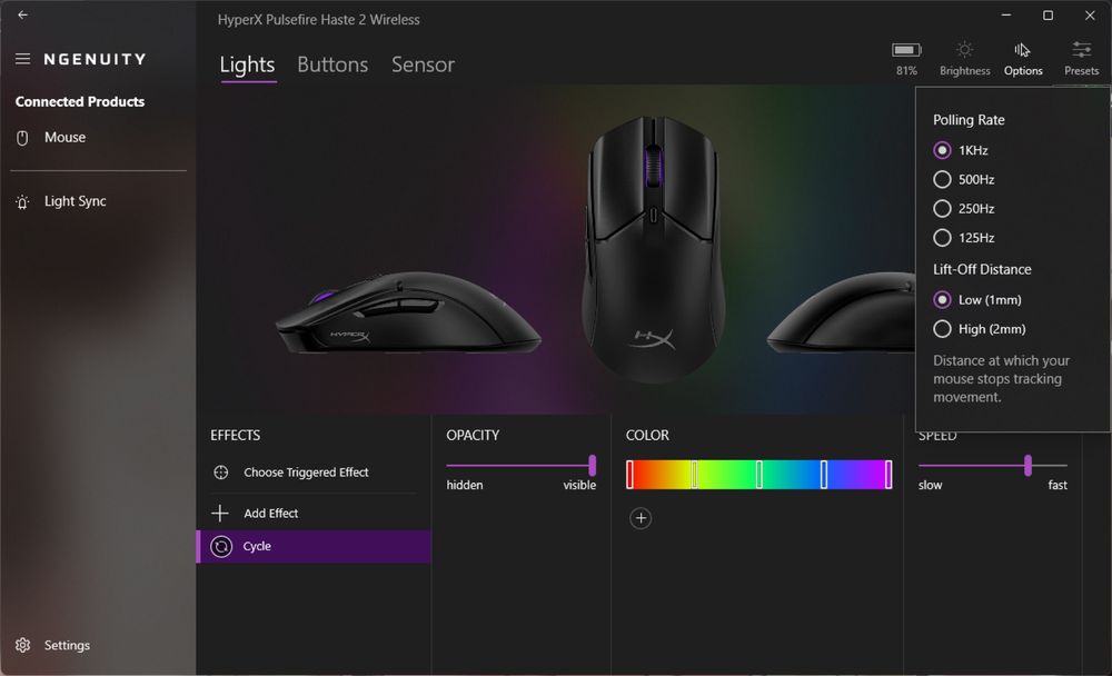 HyperX Pulsfire haste 2