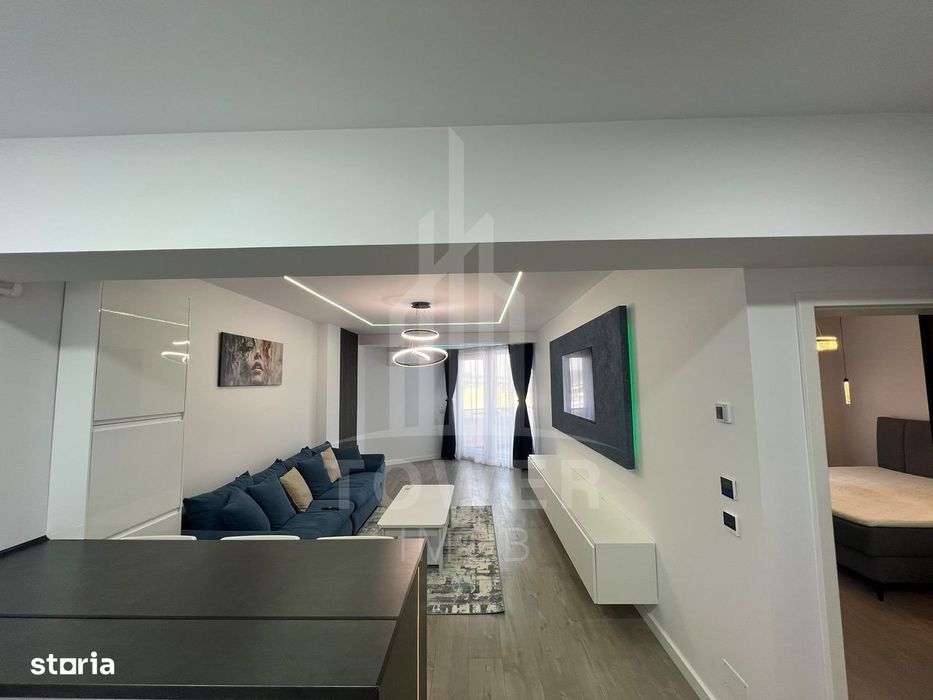 Apartament cu 2 camere de lux  – prima închiriere, lângă Shopping City