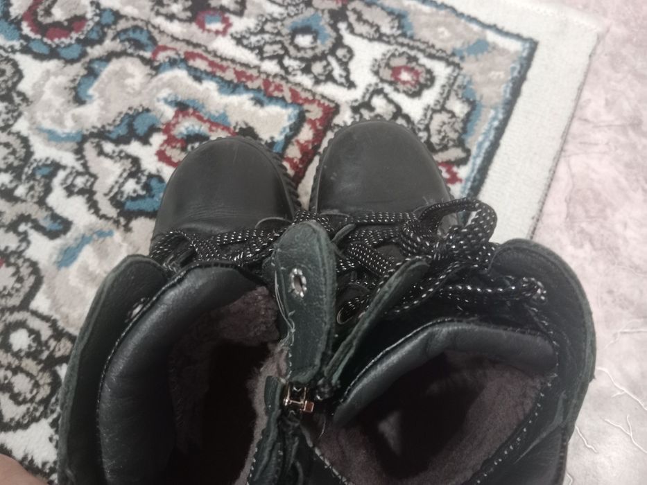 Зимние сапоги девочке натуралка