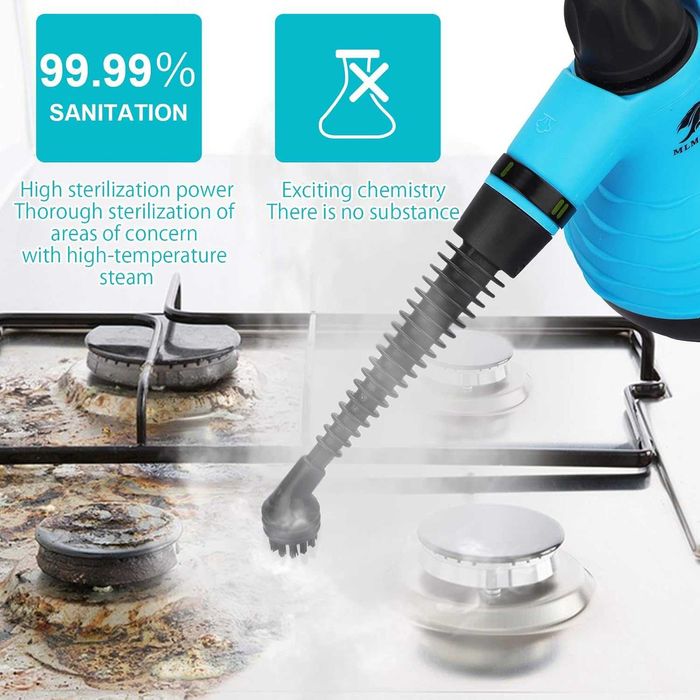 Ръчна парочистачка MLMLANT EM-308, 1050 W, 350 ml, жълта/синя