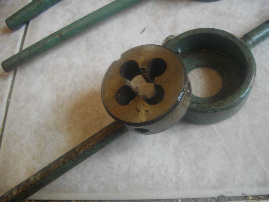 Нова Соц НРБ Българска плашка за външни резби Различни с държач върток