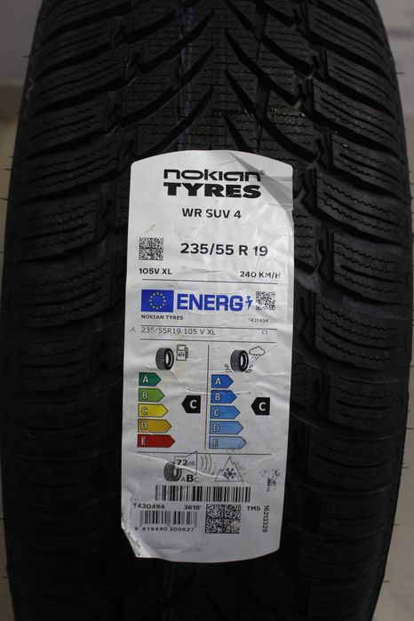 235/55-19 Nokian нова зимна гума
