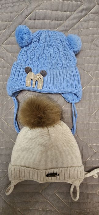 Шапочки для новорожденных