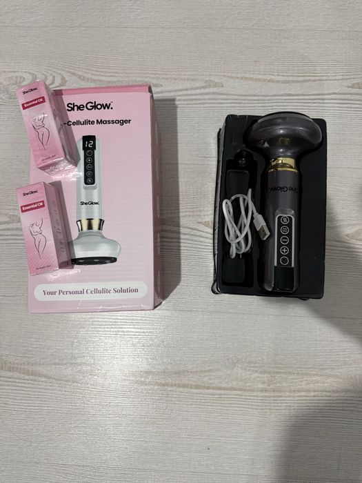 She glows cellulite machine