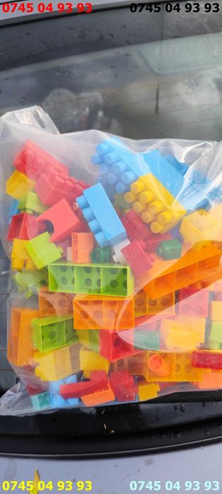 jucarii piese de LEGO pret pe tot lotul din punga