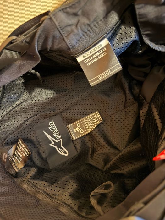 ALPINESTARS Мото панталон и яке от телешка кожа,Екипировка за мотор.