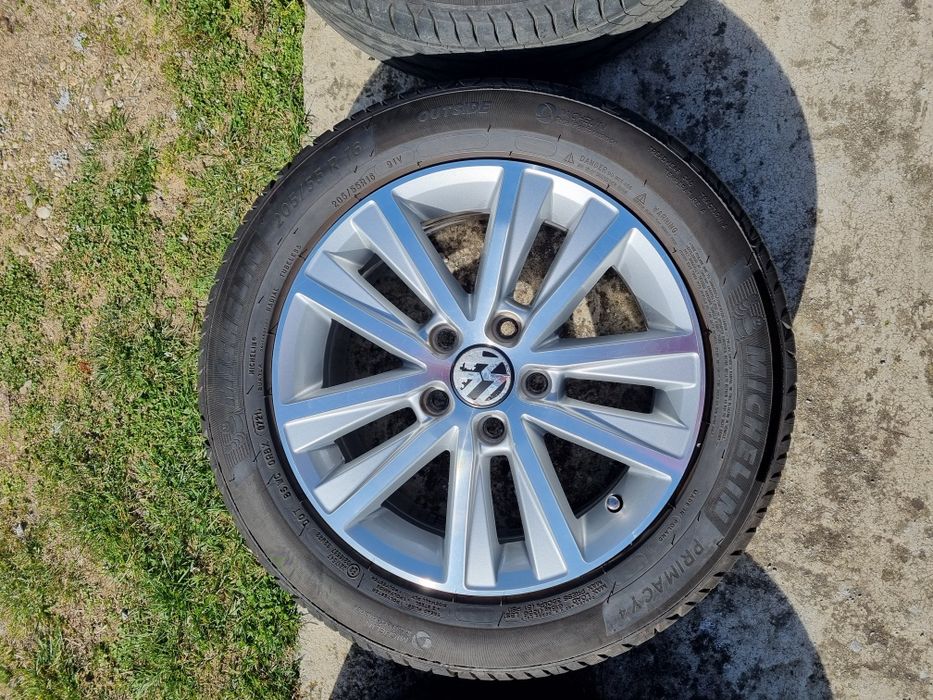 Jante roti OEM VW Estrada Golf 5 6 7 Cauciucuri Noi