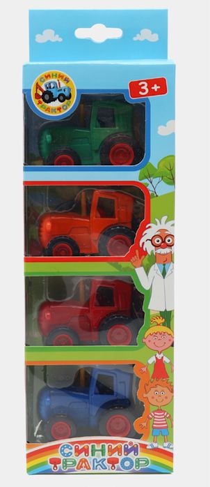 Набор синено трактора