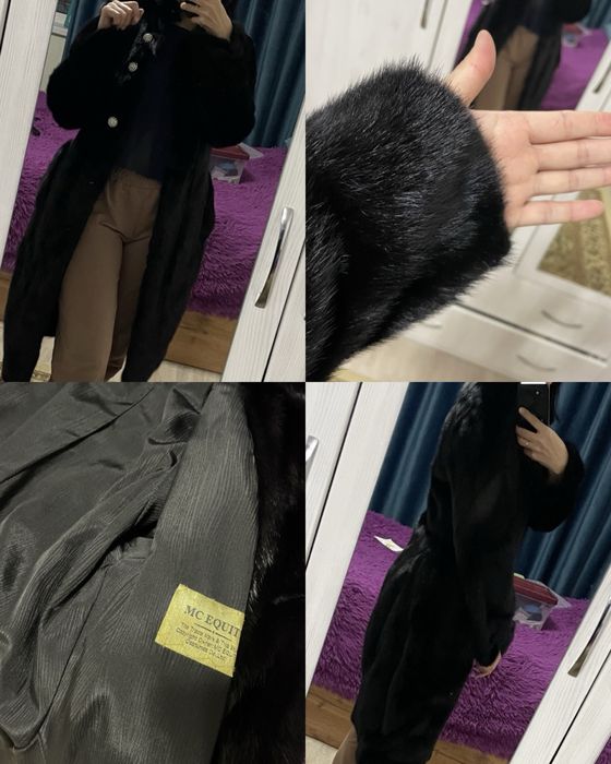 Норковая шуба, 42 размер