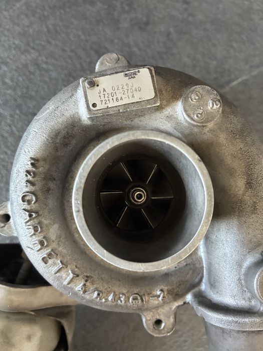 Ново оригинално турбо Garrett GT1749V 721021-0002 / 8971642440 Toyota 2.0 D-4D