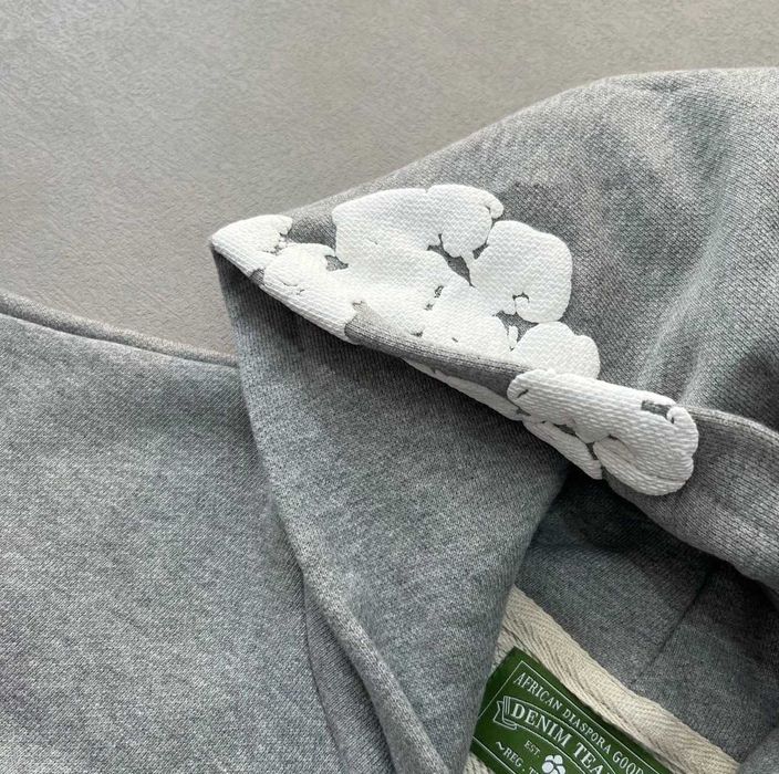 Hanorac Denim Tears Gri [M/XL] | Livrare rapidă cu verificare colet