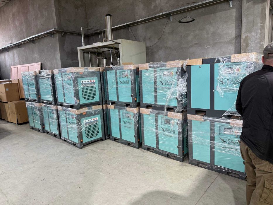 Винтовой Компрессор SAAB vintovoy kompressor 7.5kw dan 75 kw gacha