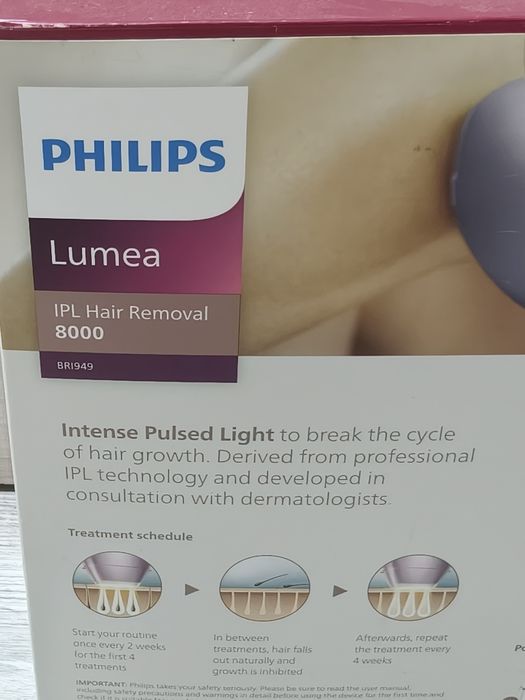 Epilator IPL Philips Lumea Seria 8000 BRI947 Sigilat