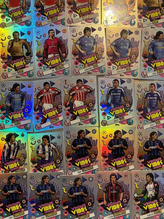карти Topps Match Attax 25/26, 24/25, 23/24, Premier League 25/26, Women's Champions 24/25, Euro 2024