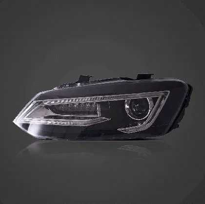 Тунинг led фарове за VW POLO от 2009-2017 - черни