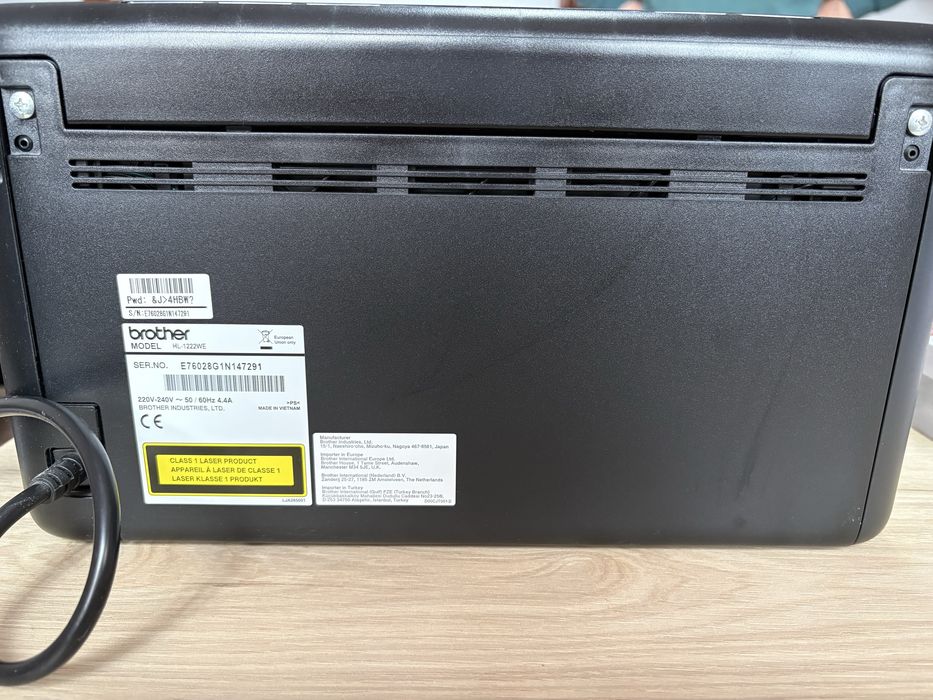 Imprimanta laser Brother HL-1222we monocrom