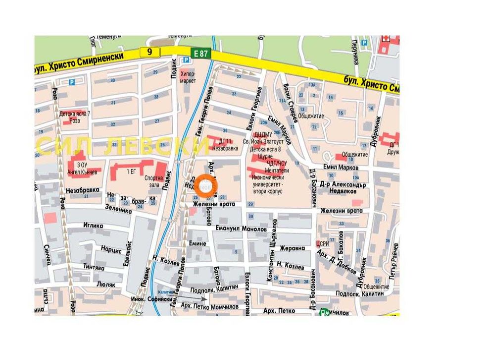 Дава се под наем Гараж / Паркомясто в Варна, Левски - 15 кв.м за 59.67 € - Снимка #1