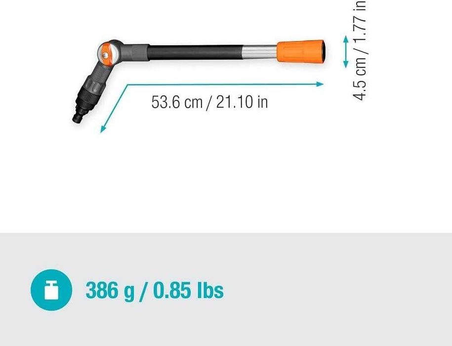 Gardena Flex Handle 18806-20 , Maner de curatare cu articulatie flexibila