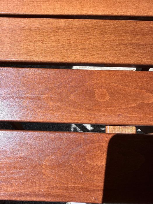 Нова дървена сгъваема маса