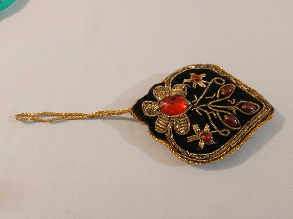 винтидж сърце украса за елха