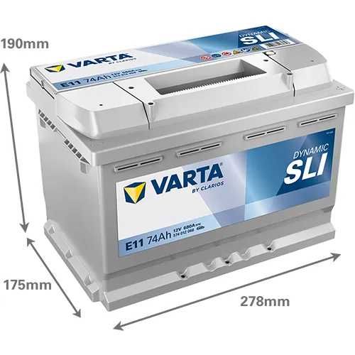 Аккумулятор автомобильный VARTA Blue Dynamic E11
