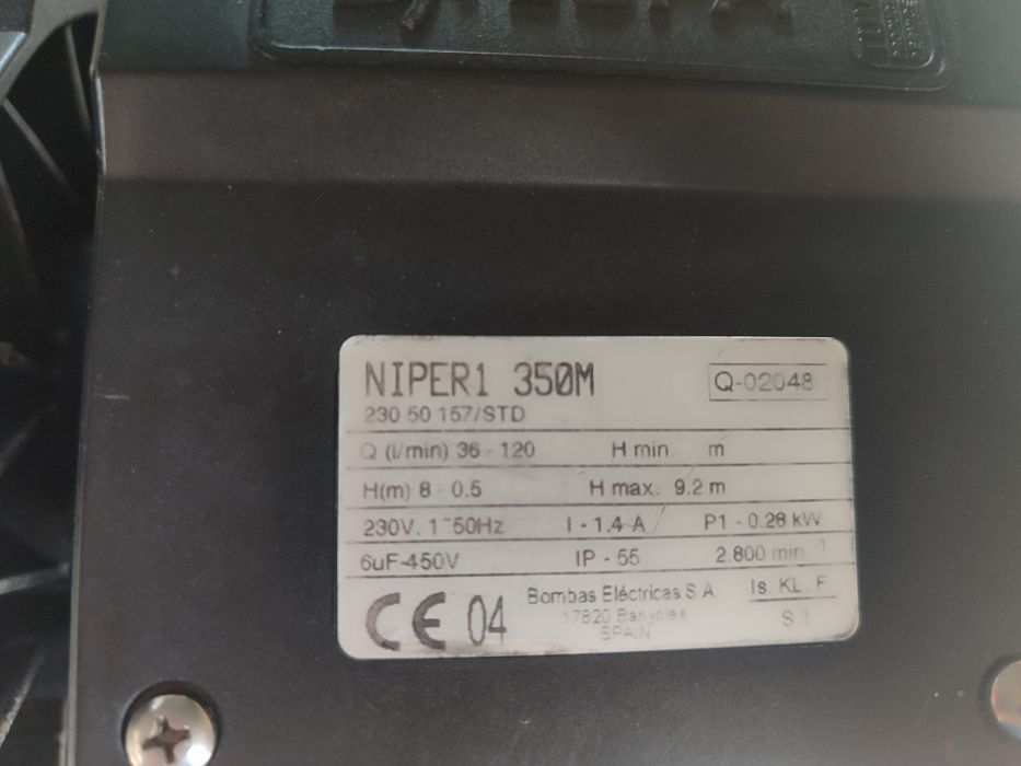 Насос продам.горизонтальный.