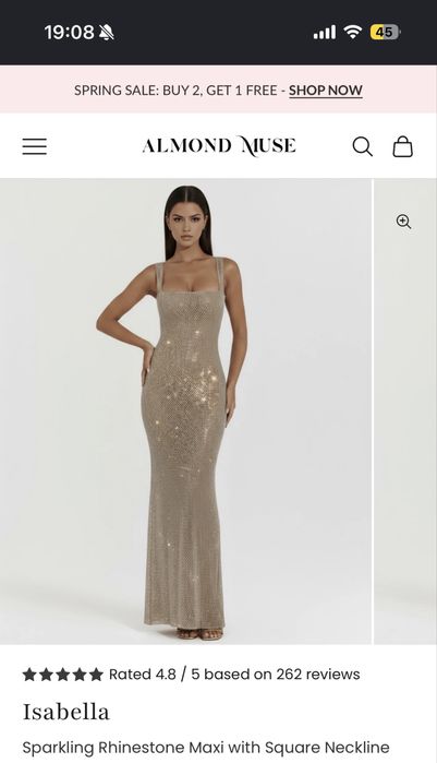 Рокля Almond Muse
