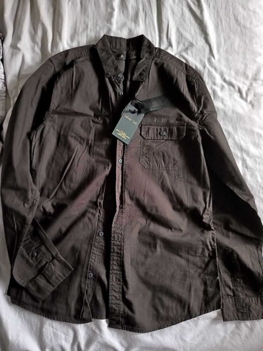 Camasa Label Lab London Button Shirt Adults Long Sleeve Check Size M