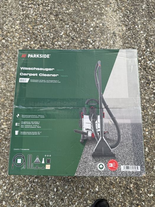 Aspirator cu spalare prin injectie-extractie Parkside