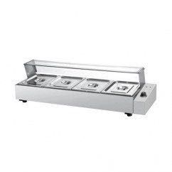 Витрина горячий и холодный мармит с гастроёмкостями