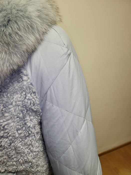Пуховик двусторонний
