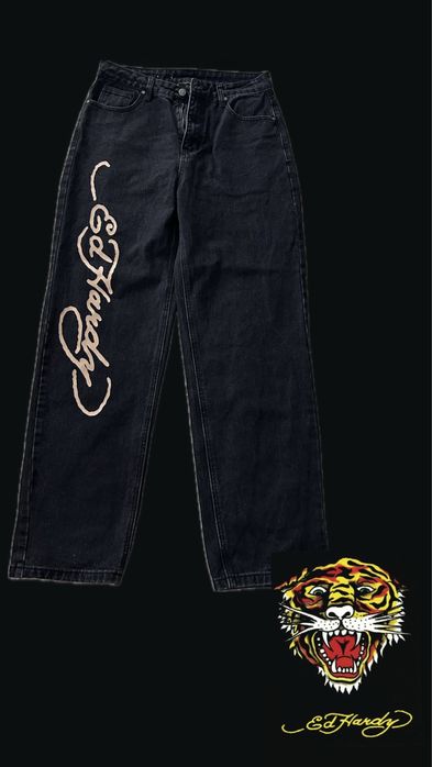 Blugi Ed Hardy, noi fara eticheta
