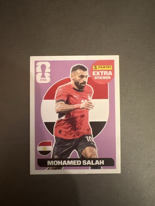 Extra Sticker на Мохамед Салах за албума на Panini FIFA World Cup 2026