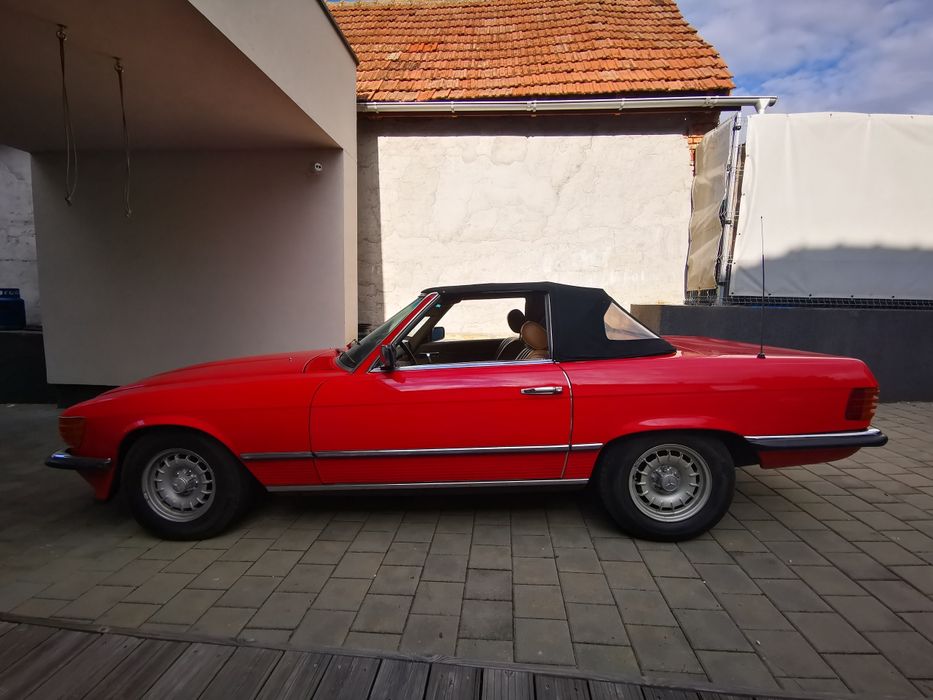 Vand Mercedes 380 SL R107 in stadiu de proiect