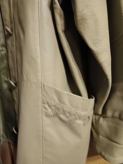 Дамско яке от естествена кожа. Пролет есен