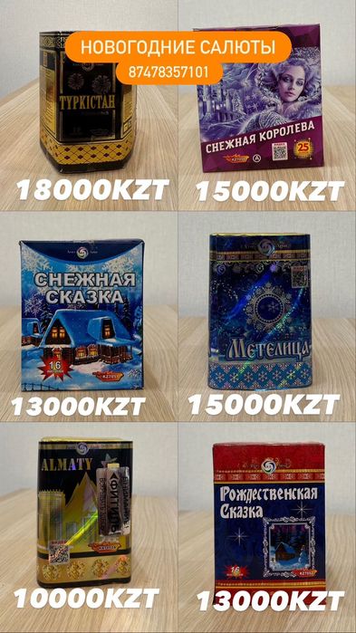 Новогодние салюты 24/7