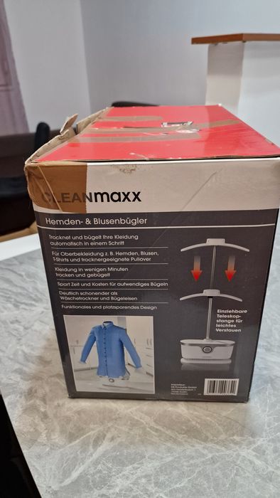 Aparat de uscat si calcat camasi nou