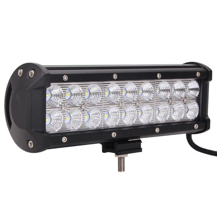 23СМ / Мощен Led Bar Лед Диоден Бар Фар Прожектор 12/24V 54W 18 диода