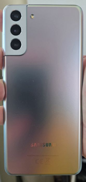 Samsung Galaxy S21+ 5G dual sim 256gb,are folia din fabrica pe ecran