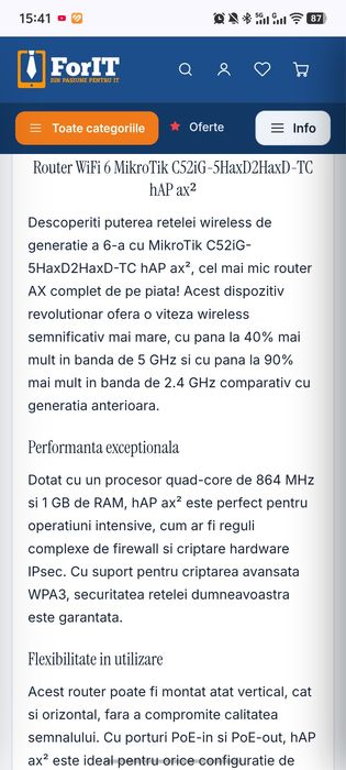 Router mikrotik hap ax2 sigilat