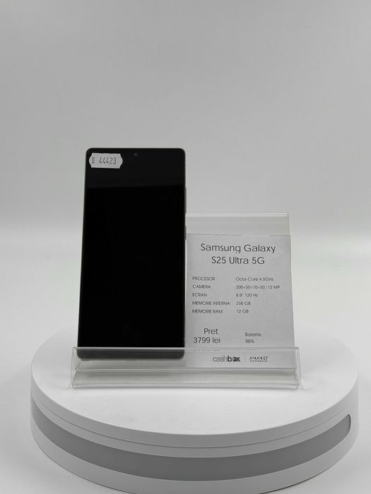 Samsung Galaxy S25 Ultra 256 GB 98% baterie Garantie 24 luni CashBox