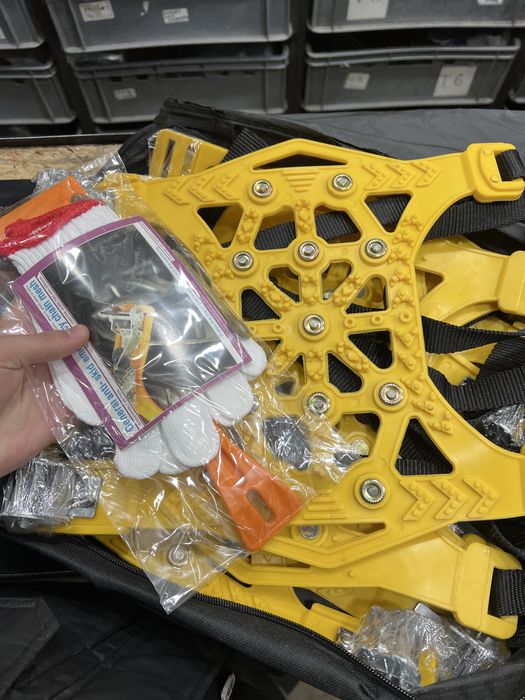 Универсальная антискользящая цепь для автошин