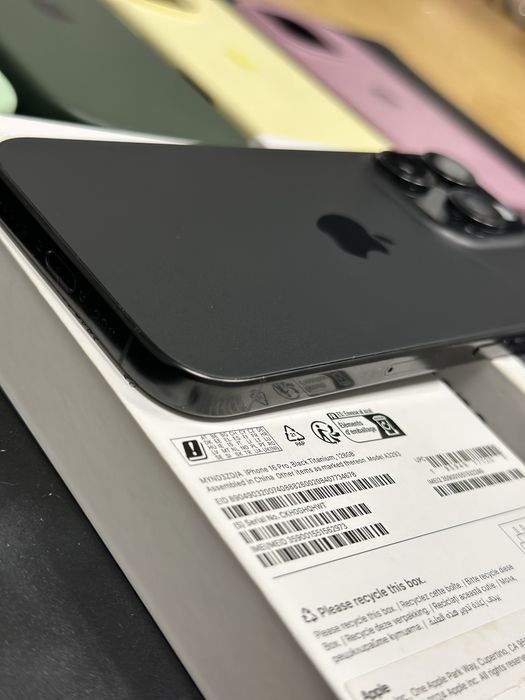 Iphone 16 pro 128GB  Black Titanium